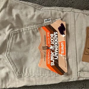 Levi Saddleman Jeans- Corduroy Style, Long, 26 34 length
